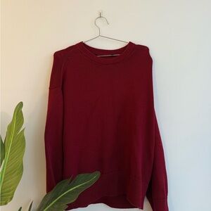 Kotn Cozy Red Crewneck